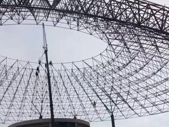 珠海篮球馆球形网架厂家价格